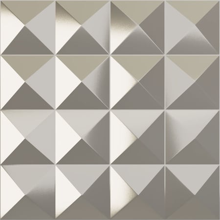 19 5/8in. W X 19 5/8in. H Cornelia EnduraWall Decorative 3D Wall Panel Covers 2.67 Sq. Ft.